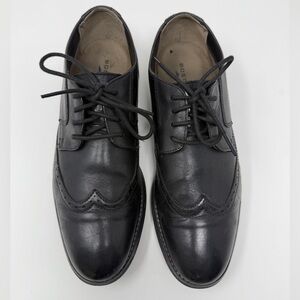 Bostonian Black Leather Wingtip Oxford Brogue Dress Shoes